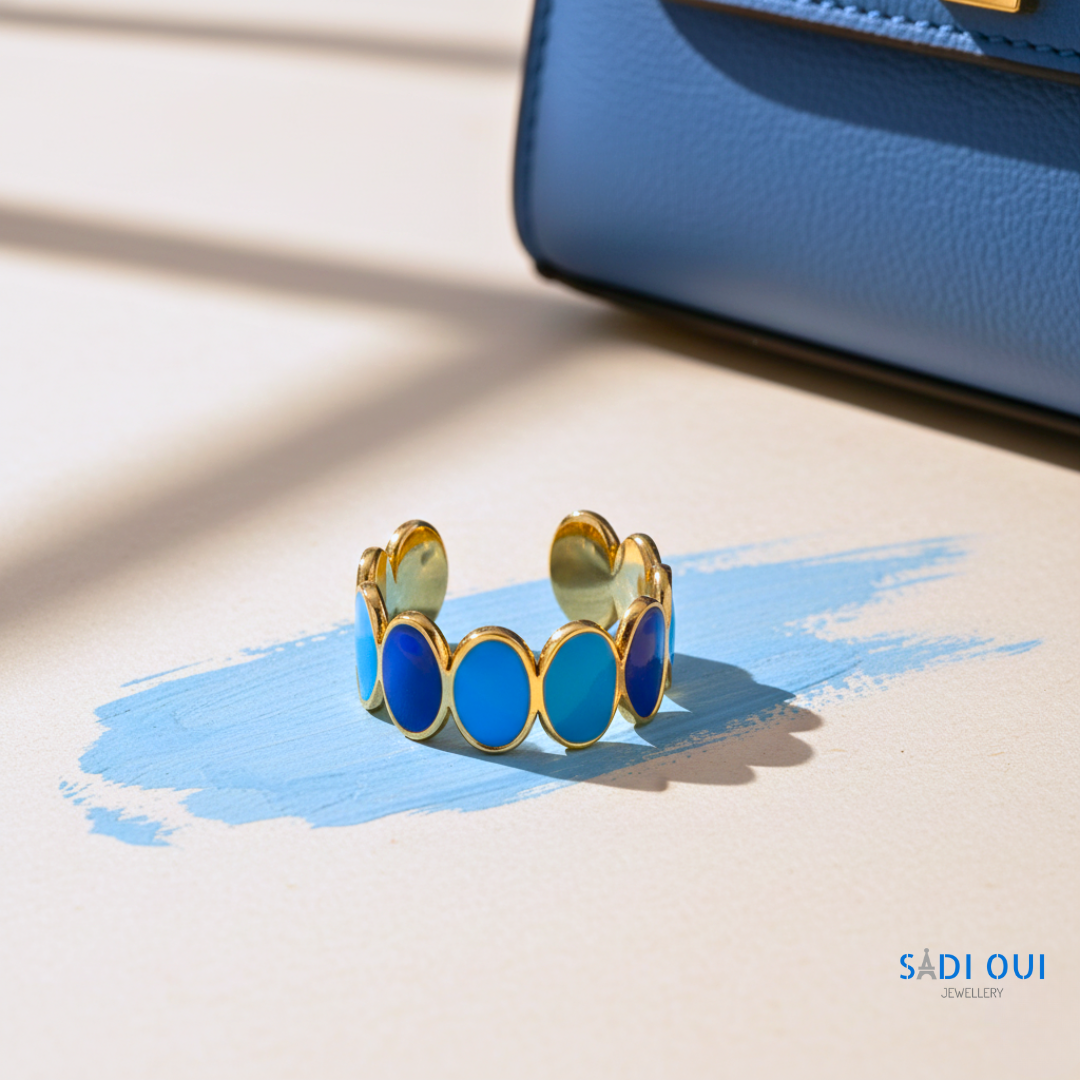 Anel Fusion em Aço Inoxidável | SADI OUI Jewellery