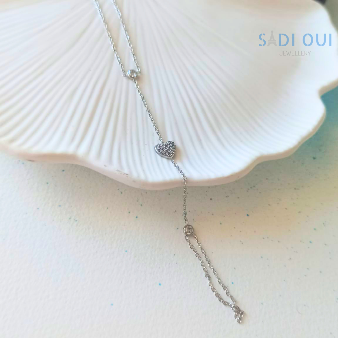 Pulseira de mão Azure- Hand Chain