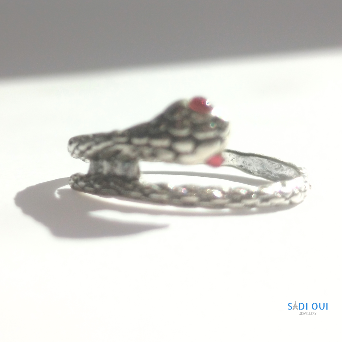 Anel Serpente Base em Aço Inoxidável | SADI OUI Jewellery