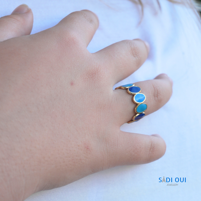 Anel Fusion em Aço Inoxidável | SADI OUI Jewellery