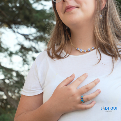 Anel Fusion em Aço Inoxidável | SADI OUI Jewellery