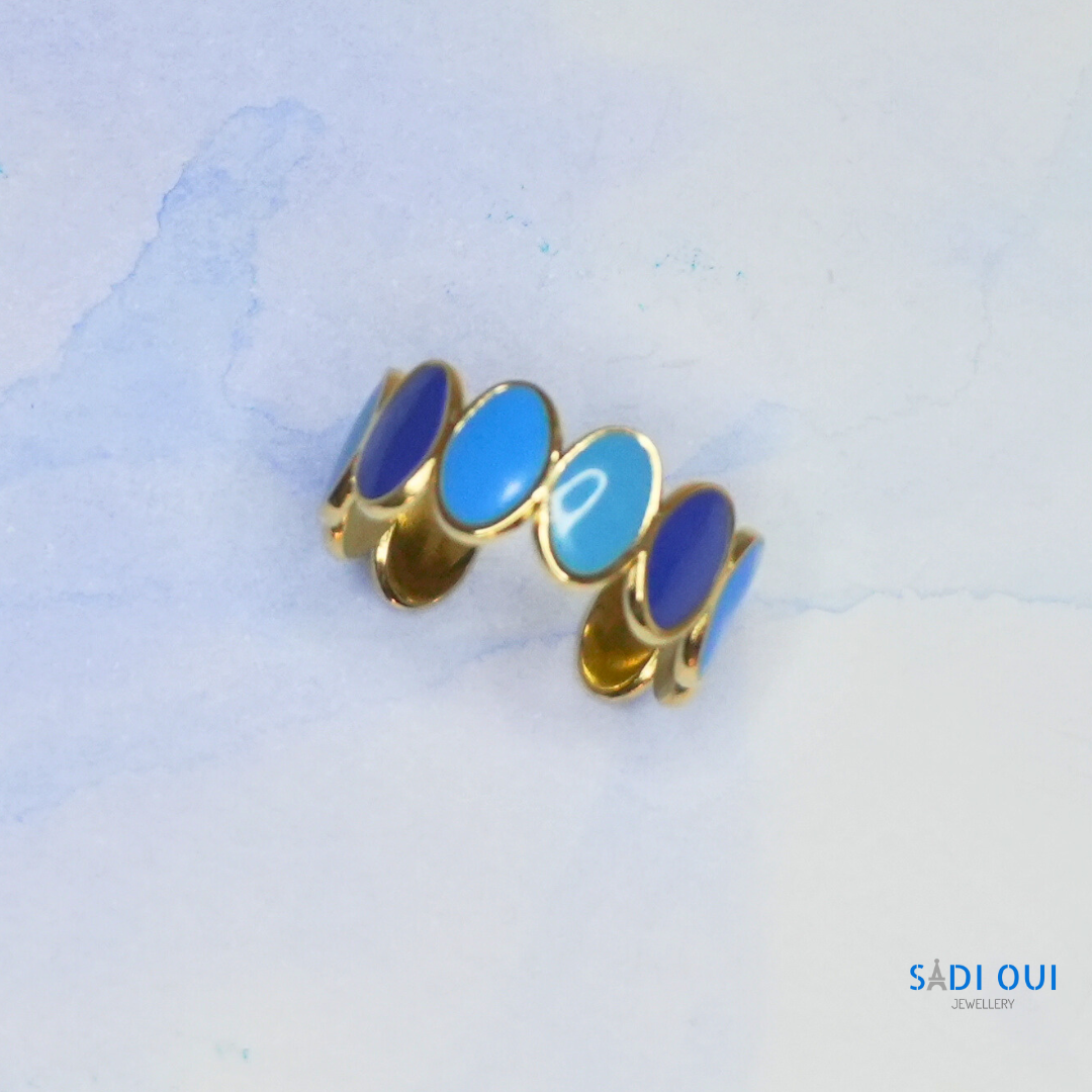 Anel Fusion em Aço Inoxidável | SADI OUI Jewellery