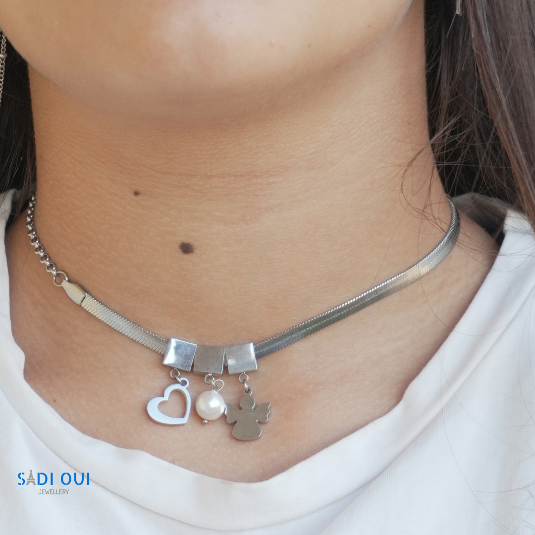Choker Bold em Aço Inoxidável | SADI OUI Jewellery