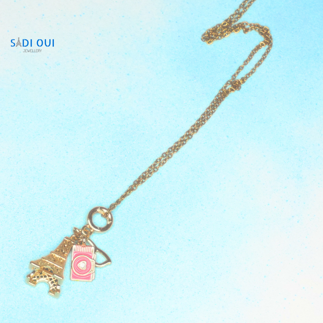 Colar Paris in Pink