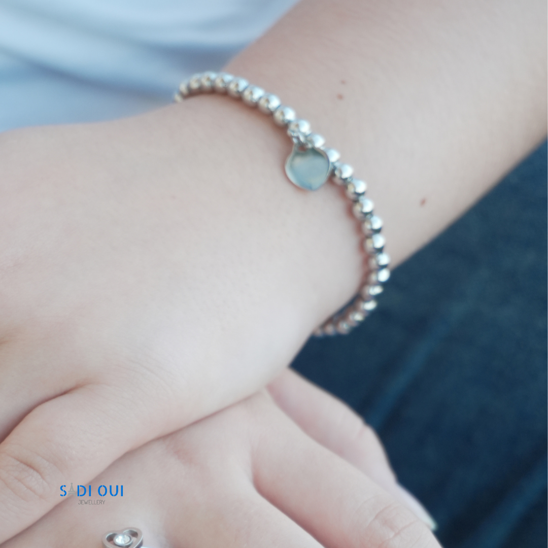 Bracelet d'amour bleu