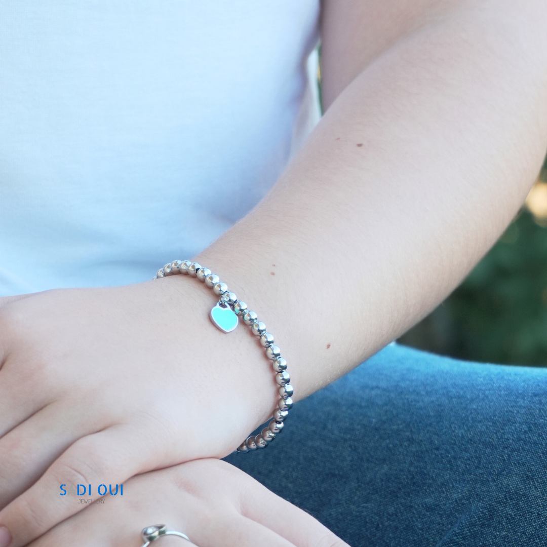 Bracelet d'amour bleu