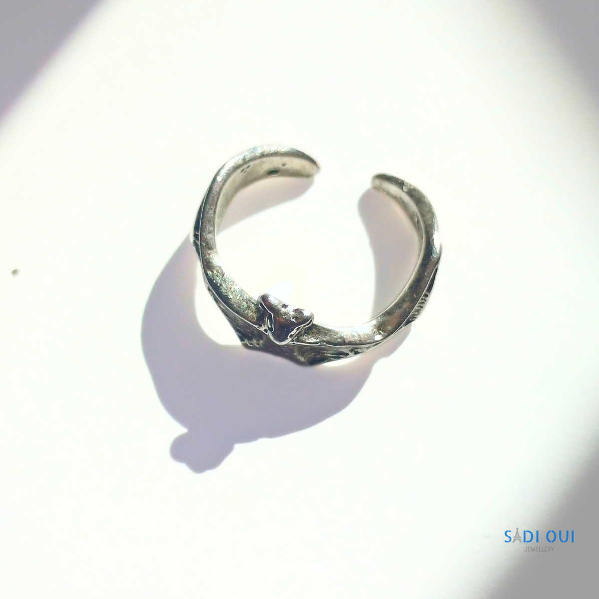 Anel Morcego Base em Aço Inoxidável | SADI OUI Jewellery