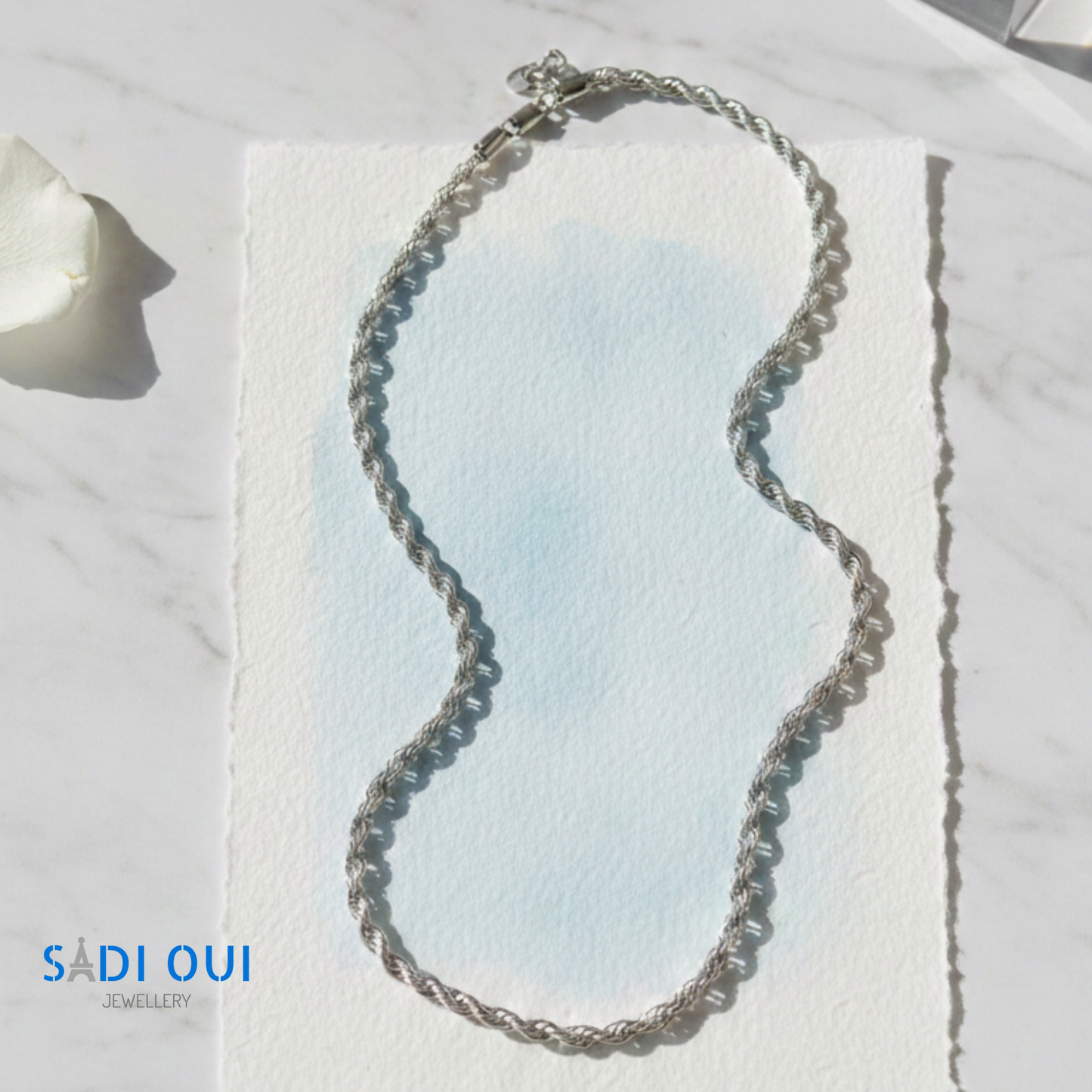 Colar ESSENCIAL Masculina – Aço Inoxidável Prateado Minimalista